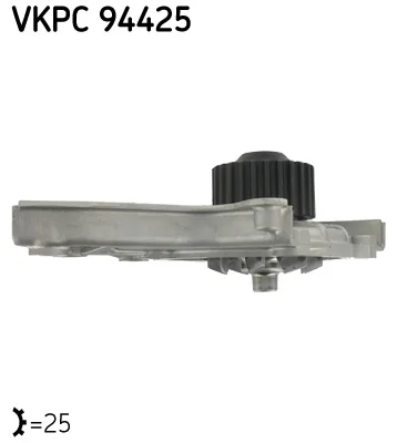 Водна помпа, охлаждане на двигателя SKF